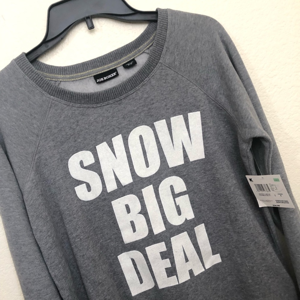 Joe Boxer “Snow Big Deal" Sweatshirt - Picture 7 of 15